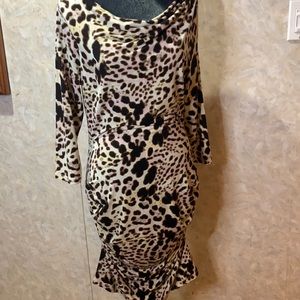 Leopard Jennifer Lopez Dress